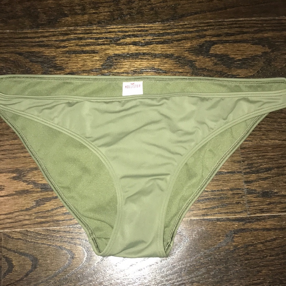 Military green bikini bottoms